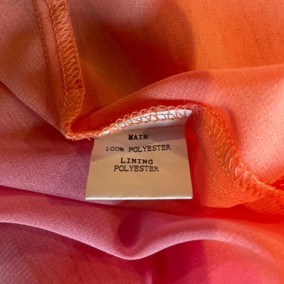 ~ All About May ~ Sunset Watercolor Smocked Chiffon Dress ~ US 6 - Picture 7 of 7